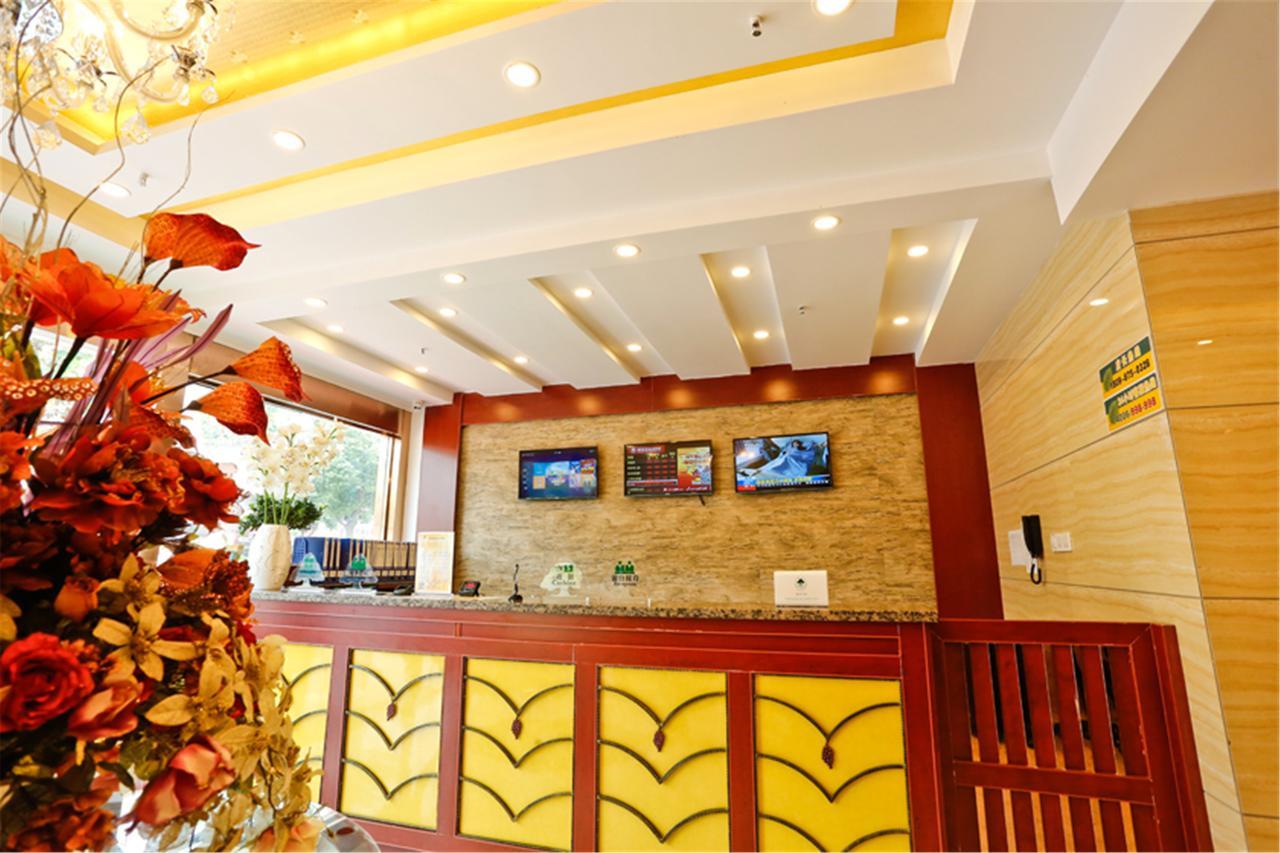 Greentree Inn Jiangxi Jindezhen People Square Jindin Business Hotel Jingdezhen Exterior photo